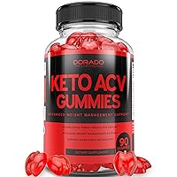 Keto ACV Gummies for Weight Loss Advanced Formula (1000mg Per Serving) - Digestion, Metabolism, Detox & Cleansing - Apple Cider Vinegar Gummies Formulated with 1000MG ACV Per Serving - (90 Gummies)