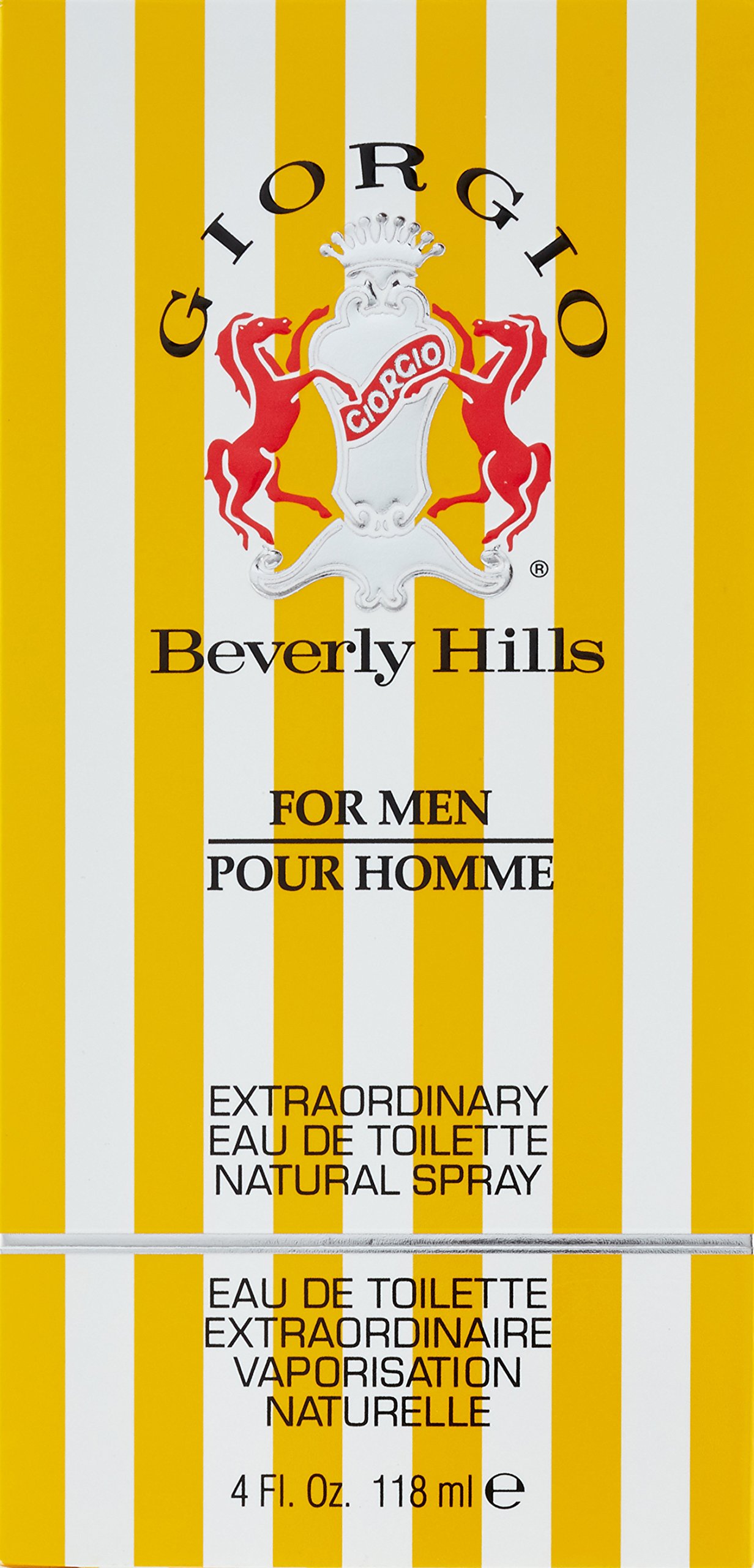 Giorgio Beverly Hills By Giorgio Beverly Hills For Men. Extraordinary Eau De Toilette Spray 4.0-Ounces /118 Ml
