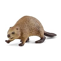 Schleich Wild Life Animal Toy for Kids Ages 3+, Beaver