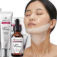 Advanced Neck Cream, Serum and Masks - Anti-Aging Formula Smoothing Sagging Skin on Neck, Chin & Jawline - Fine Lines - Tone Skin - for Women and Men