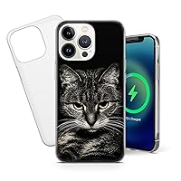 Cat Phone Case Kitty Cover for iPhone 13 Pro, 12 Pro, 11 Pro, XR, XS, SE, 8, 7, 6 for Samsung A12, S20, S21, A40, A71, A51, for Huawei P20, P30 Lite A012_5