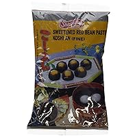 Red Bean Paste Koshi AN (Fine) | Japanese Sweetened Red Bean with Sugar and Water, No Artificial Coloring | Perfect for Asian Desserts - 17.6oz Single Pack