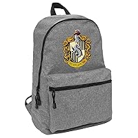 LOGOVISION Harry Potter Hufflepuff Crest Lightweight Backpack for Work School Daily Use Packable for Travel