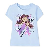 The Children's Place Baby and Toddler Girls Short Sleeve Graphic T-Shirt