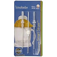Innobaby Sippin Smart EZ Flow Replacement Straws, 2 Count