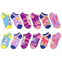 Sonic The Hedgehog Kids Tails Knuckles Amy No-Show Ankle Socks 6 Pair Pack