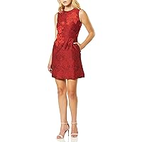 Women's Brocade and Lace Dress
