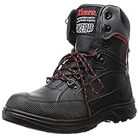 Xebec 85205 Men's Safety Shoes, Side Zipper, High Cut Safety Shoes