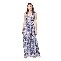 Dress the Population Women's Jaclyn Fit and Flare Maxi Dress