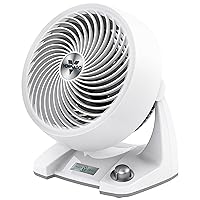 Vornado 533DC Energy Smart Small Air Circulator Fan with Variable Speed Control, White