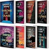 Throne Of Glass Series Collection 8-Book Set by Sarah J. Maas Throne Of Glass Series Collection 8-Book Set by Sarah J. Maas Paperback