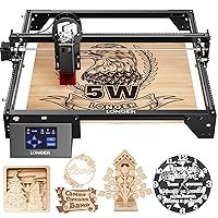 LONGER Laser Engraver Ray5 5W Higher Accuracy DIY Laser Engraving Machine with 3.5