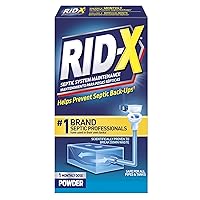RID-X Septic Treatment, Septic Tank Treatment, 1 Month Supply Of Powder, 9.8 oz
