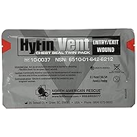 North American Rescue Hyfin Vent Chest Seal, Original Version 2 Count (Pack of 1)