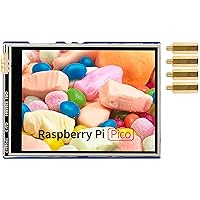 2.8inch Resistive Touch Display Module for Raspberry Pi Pico, 320×240 Pixels IPS LCD Screen,Touch Controller XPT2046, ST7789 Driver, SPI Interface, 262K Display Color