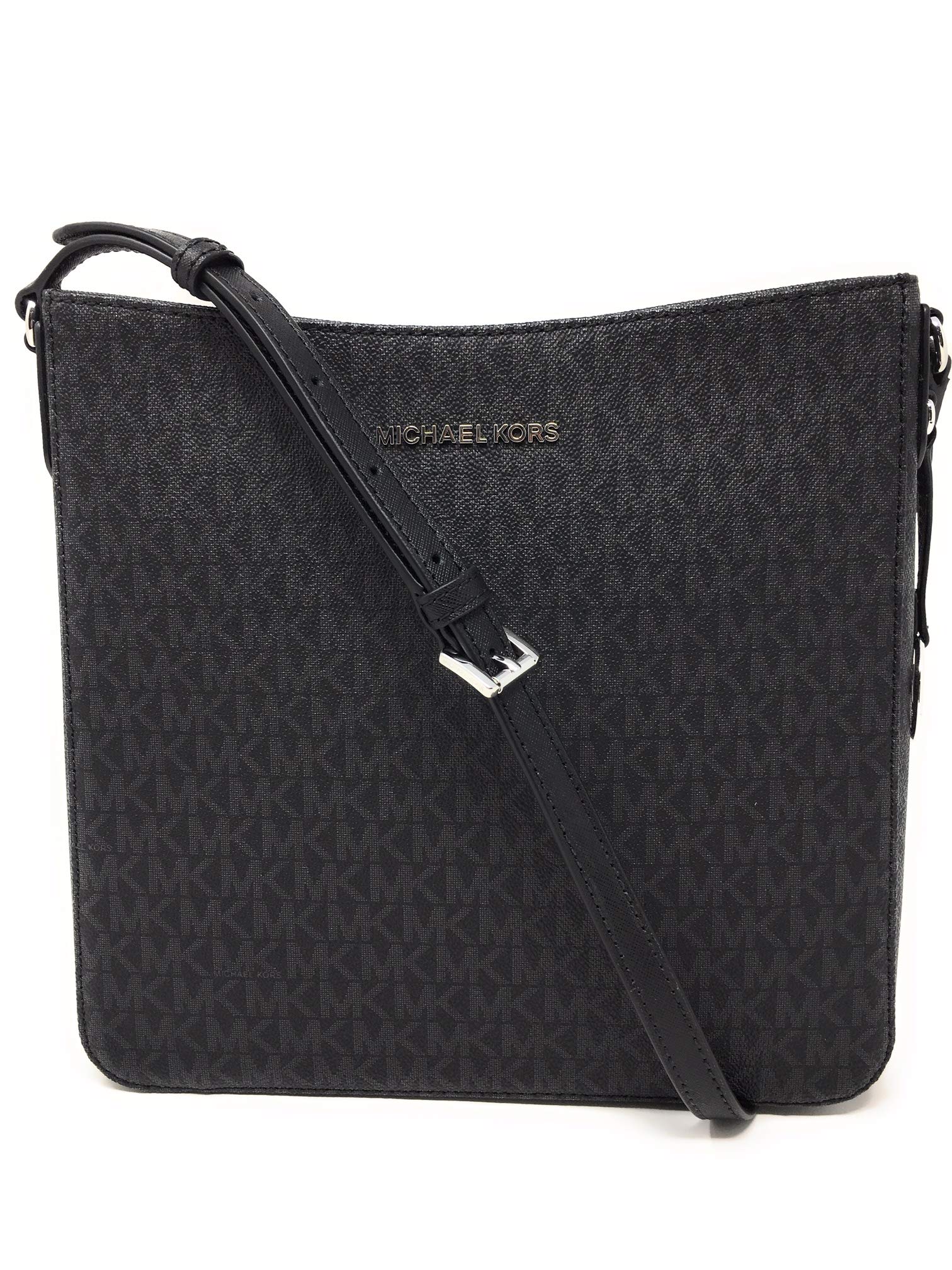Michael Kors Briley Small Pebbled Leather Messenger Bag in Black  Lyst