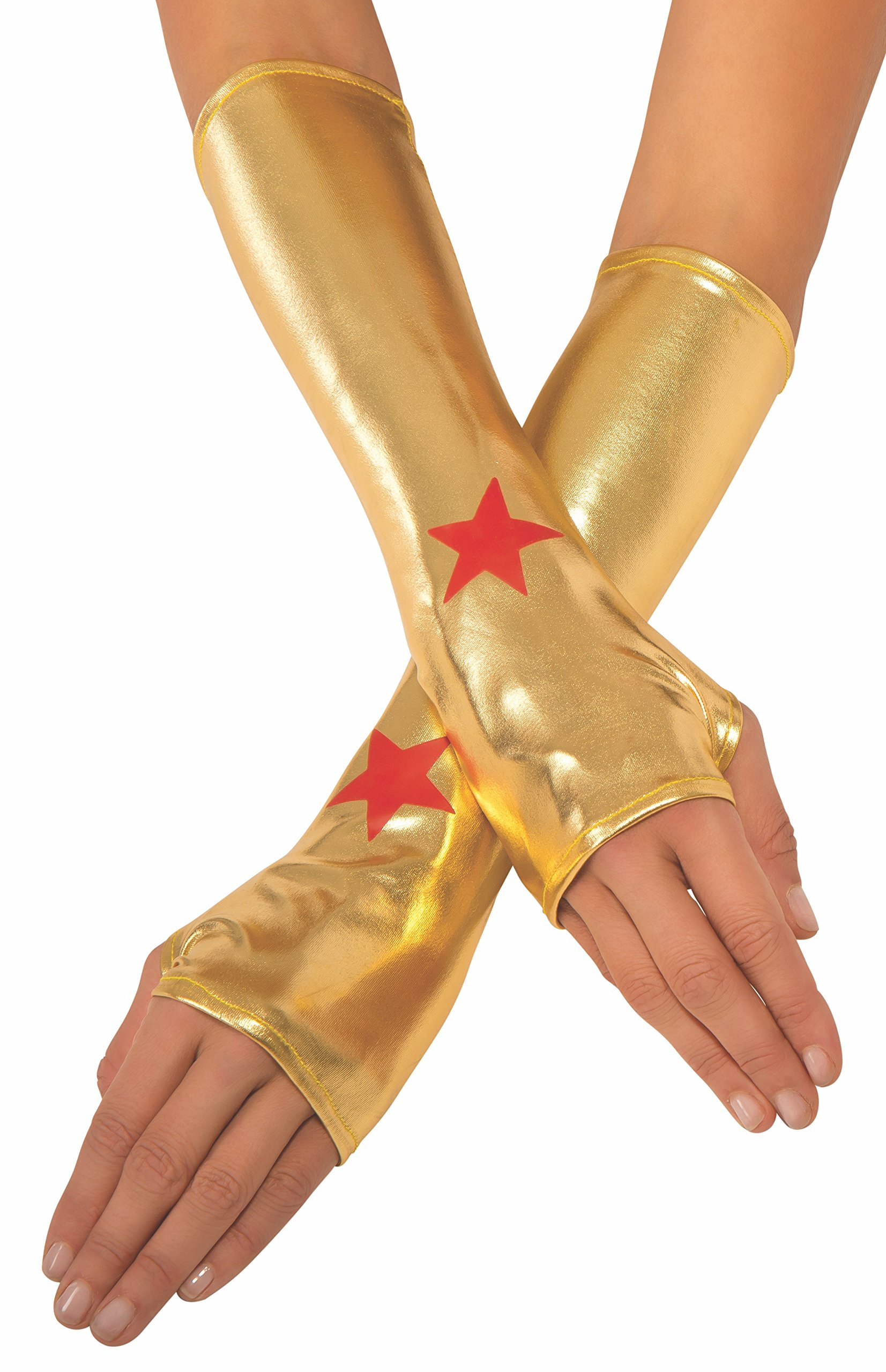 Rubie's womens Dc Comics Wonder Woman Gauntlets Party Supplies, Wonder Woman, One Size US