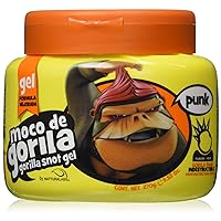 Moco de Gorila Punk Hair Gel | Indestructible Hair Styling Gel for Extreme Long-lasting Hold, Gorilla Snot Gel is the Ultimate Hair Gel to create any Punk Hairstyle; 9.52 Ounces Squizz Bottle