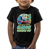 Personalized T-Shirts for Train Theme Birthday