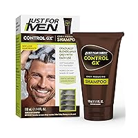 Just for Men Control GX Grey Reducing Shampoo Gradual Hair Color, Pack of 3 + Pack of 1