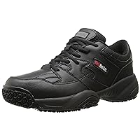 Skidbuster 5050 Men's Leather Comfort Slip Resistant Athletic Shoe