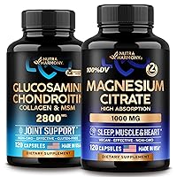 NUTRAHARMONY Glucosamine Chondroitin & Magnesium Citrate Capsules