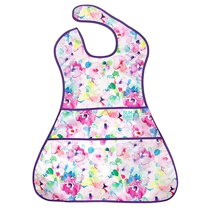 Bumkins Bibs, Baby Bibs for Girl or Boy, SuperBib Baby and Toddler Bib 6-24 Months, Bib for Eating, Waterproof Fabric