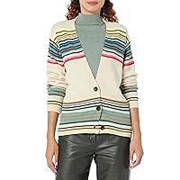 Women's Contrast Cuff Cardigan