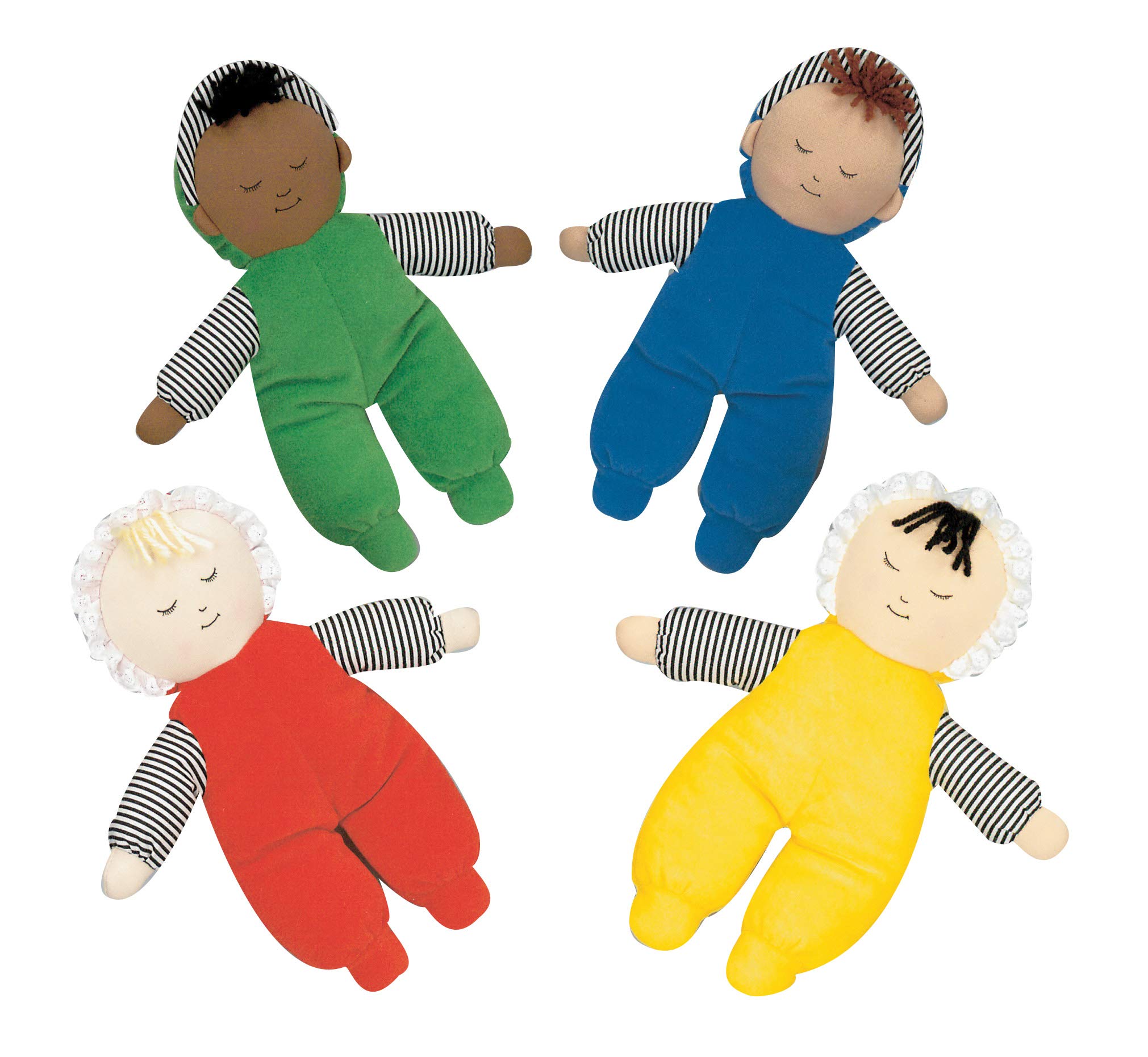 Baby's First Doll - Set of 4 Multi-Ethnic