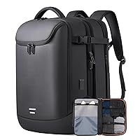 Travel Carry on Backpack 50L Expandable Flight Approved Backpacks 17.3 inch Laptop and USB Charging Port bags Water Resistant Business Back Pack for Women & Men