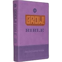 ESV Grow! Bible (TruTone, Purple) ESV Grow! Bible (TruTone, Purple) Imitation Leather Hardcover Paperback