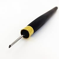 1pc A5 Printmaking Print Mezzotint Copperplate Woodcut Resin Board Intaglio Point Engrave Etching Leather Craft Carving Needle Pen Scraper Scriber Groove Lineation Tracer  Presser Burnisher Tool