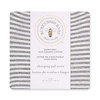 Burt's Bees Baby Unisex Baby Gift Set - Crib Sheet, Changing Pad Cover, 100% Organic Cotton Essentials Bundle