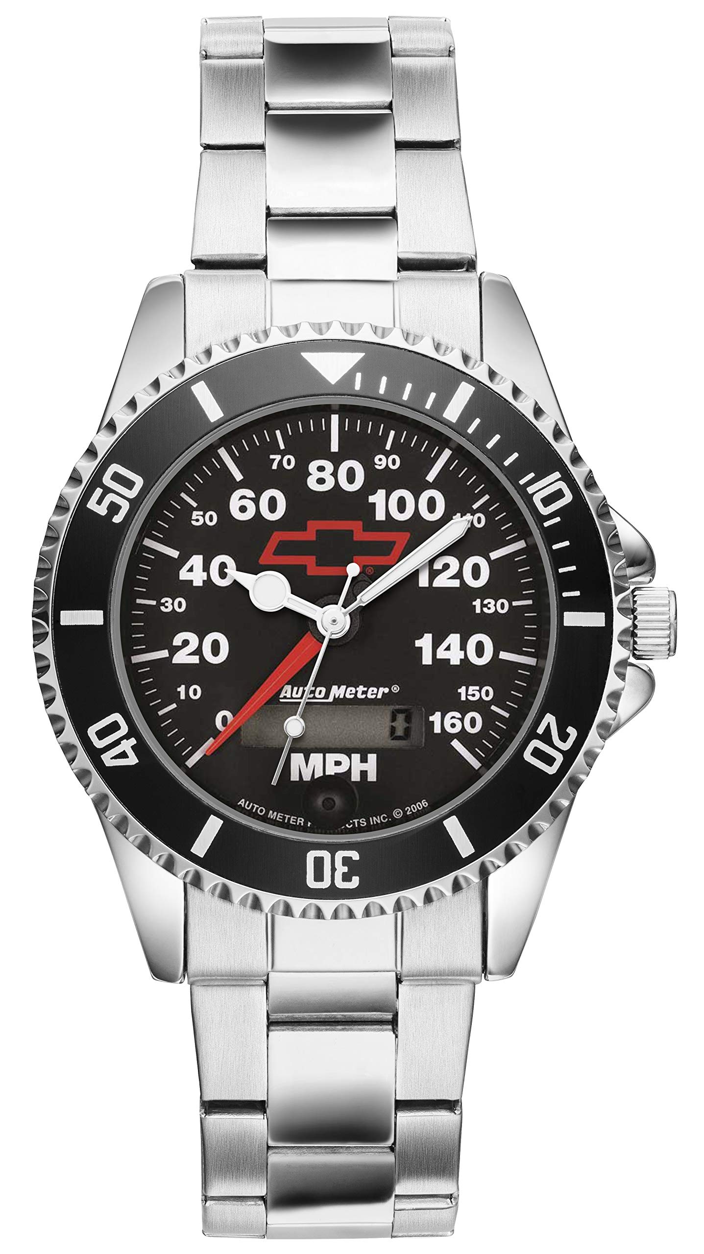 KIESENBERG Men's Watch Gift for Chevrolet Camaro Fans Cockpit Speedo Quartz Analog Wrist Watch 20634