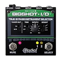 Big Shot i/o True Bypass Instrument Selector Pedal
