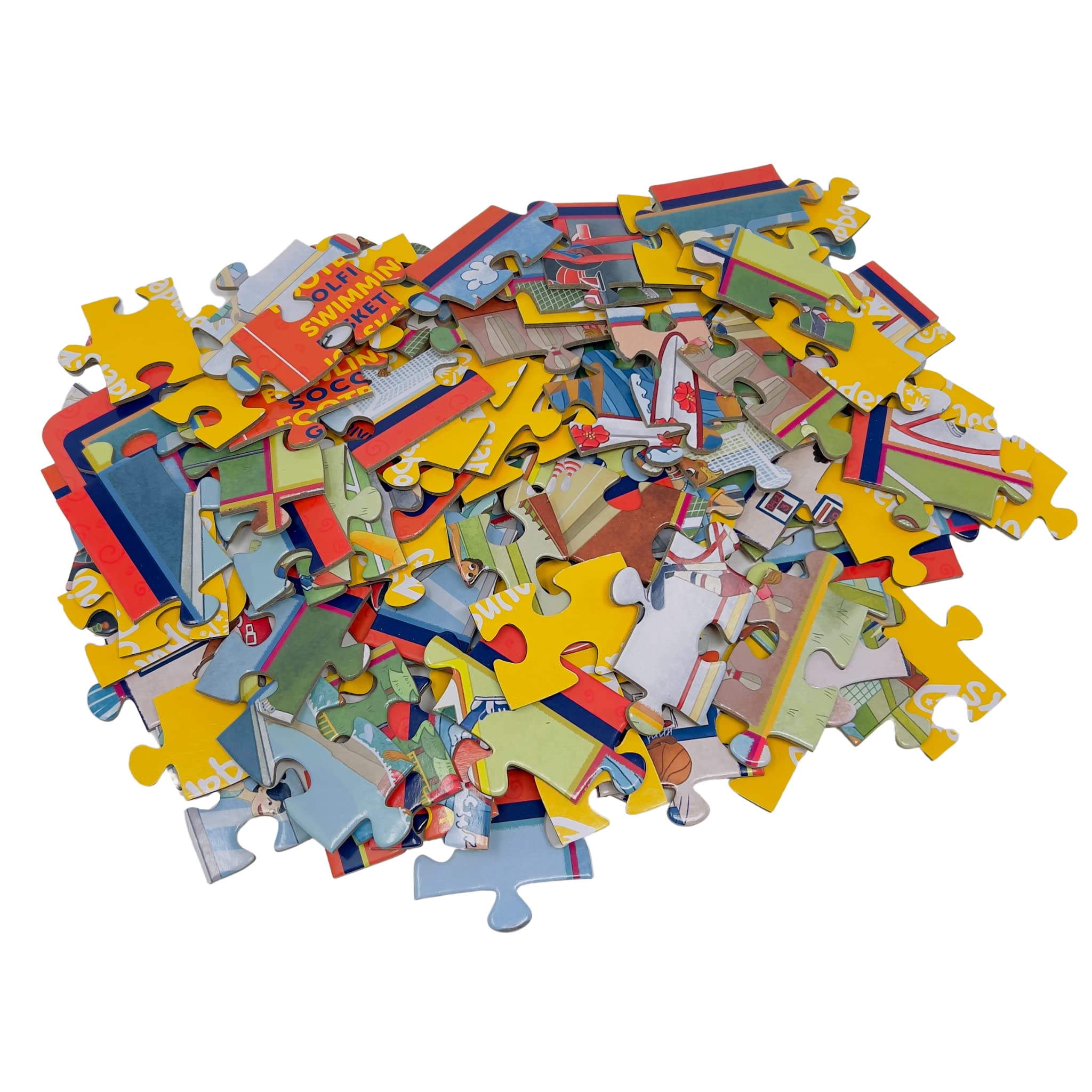Upbounders: Popular Sports -100 pc Puzzle for Kids, (Multicultural)