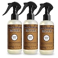 MRS. MEYER'S CLEAN DAY Room and Air Freshener Spray, Non-Aerosol Spray Bottle Infused with Essential Oils, Limited Edition Acorn Spice, 8 fl. oz - Pack of 3