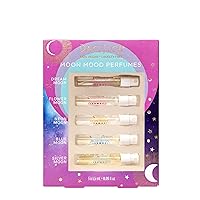 Pacifica Beauty | Moon Moods Spray Perfume Travel Size | Featuring Dream Moon Mini | 5 Scents | Fragrance Sampler Gift Set | Natural + Essential Oils | Clean Fragrance | Vegan + Cruelty Free