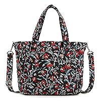 Verabradley Womens Cotton Multi-Strap Shoulder Satchel Purse