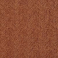 E732 Burnt Orange Herringbone Woven Textured Upholstery Fabric by The Yard