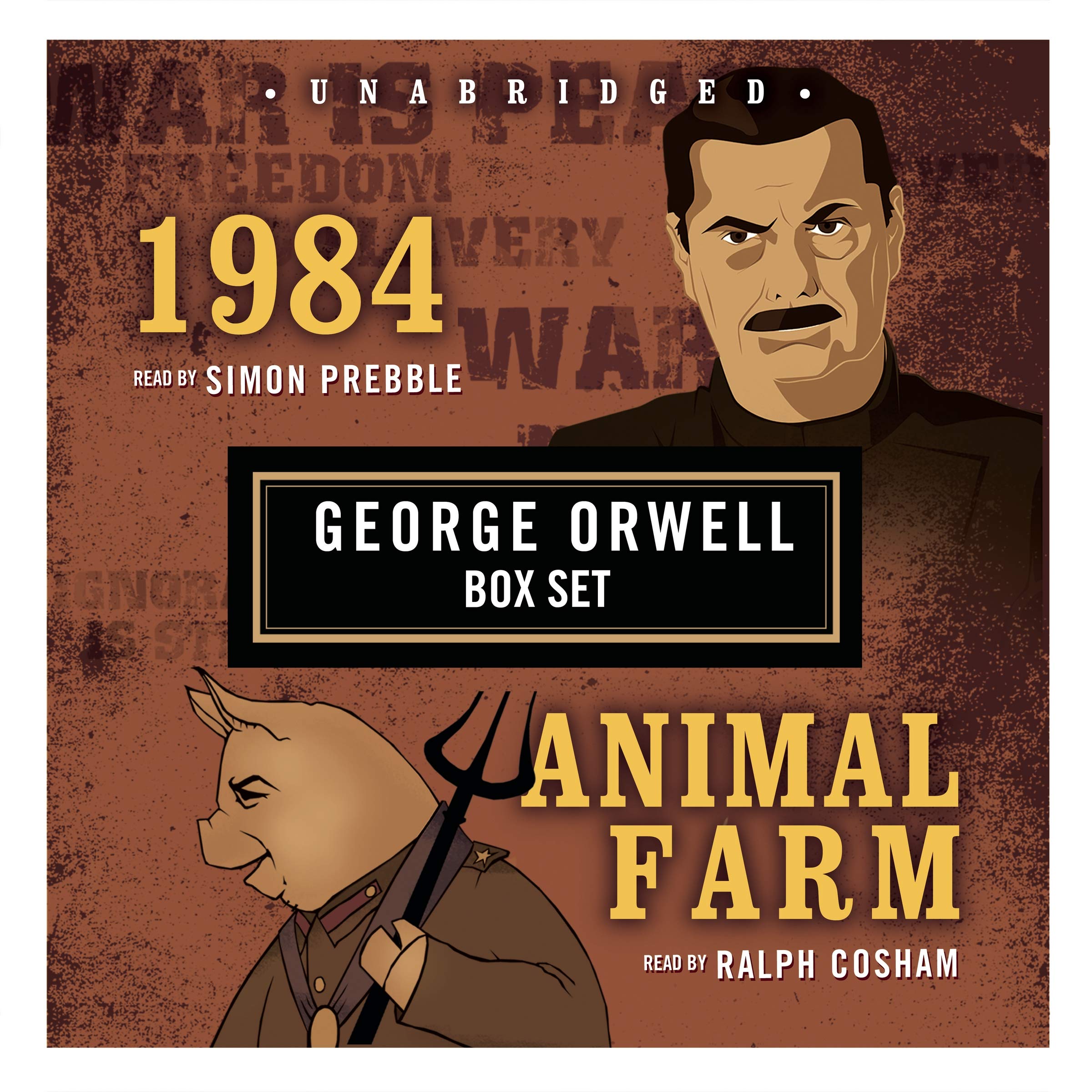 Mua George Orwell Boxed Set (1984 and Animal Farm) trên Amazon Mỹ chính  hãng 2023 | Fado