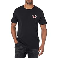 True Religion Men's Buddha Logo Short Sleeve Tee