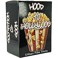 Hood to Hollywood: Epic Black Cinema Trivia Game - Test Your Movie Knowledge with Iconic Lines & Facts, Family Fun for All Ages- Dive into Classic & Current Black-Led Films Explore Iconic Black Cinema