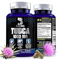 TUDCA 1000 MG 90 Capsules with Milk Thistle Liver Detox Supplement - Liver Cleanse Detox & Repair Health - TUDCA Bilt Salt Liver Supplements - Liver Renew - Liver Health -Tudca Supplements