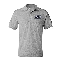 Keith Scott North Carolina Body Shop TV Polo Adult Collar Shirt