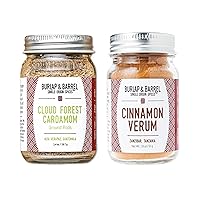 Burlap & Barrel's Culinary Duo: Cinnamon Verum and Cloud Forest Cardamom - Elevate Your Spice Game!
