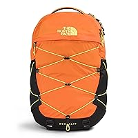 THE NORTH FACE Borealis Commuter Laptop Backpack, Mandarin/TNF Black/Sun Sprite, One Size