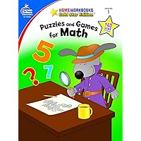 Carson Dellosa Puzzles and Games for Math, Grade 1 Activity Book (Volume 14) (Home Workbooks) Carson Dellosa Puzzles and Games for Math, Grade 1 Activity Book (Volume 14) (Home Workbooks) Paperback