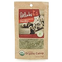 Petlinks Pure Bliss Organic Catnip, Resealable Pouch - 0.5 Ounce