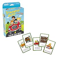 Travel Scavenger Hunt Card Game for Kids, Activities for Family Vacations, Road Trips and Car Rides, Ages 6 and Up